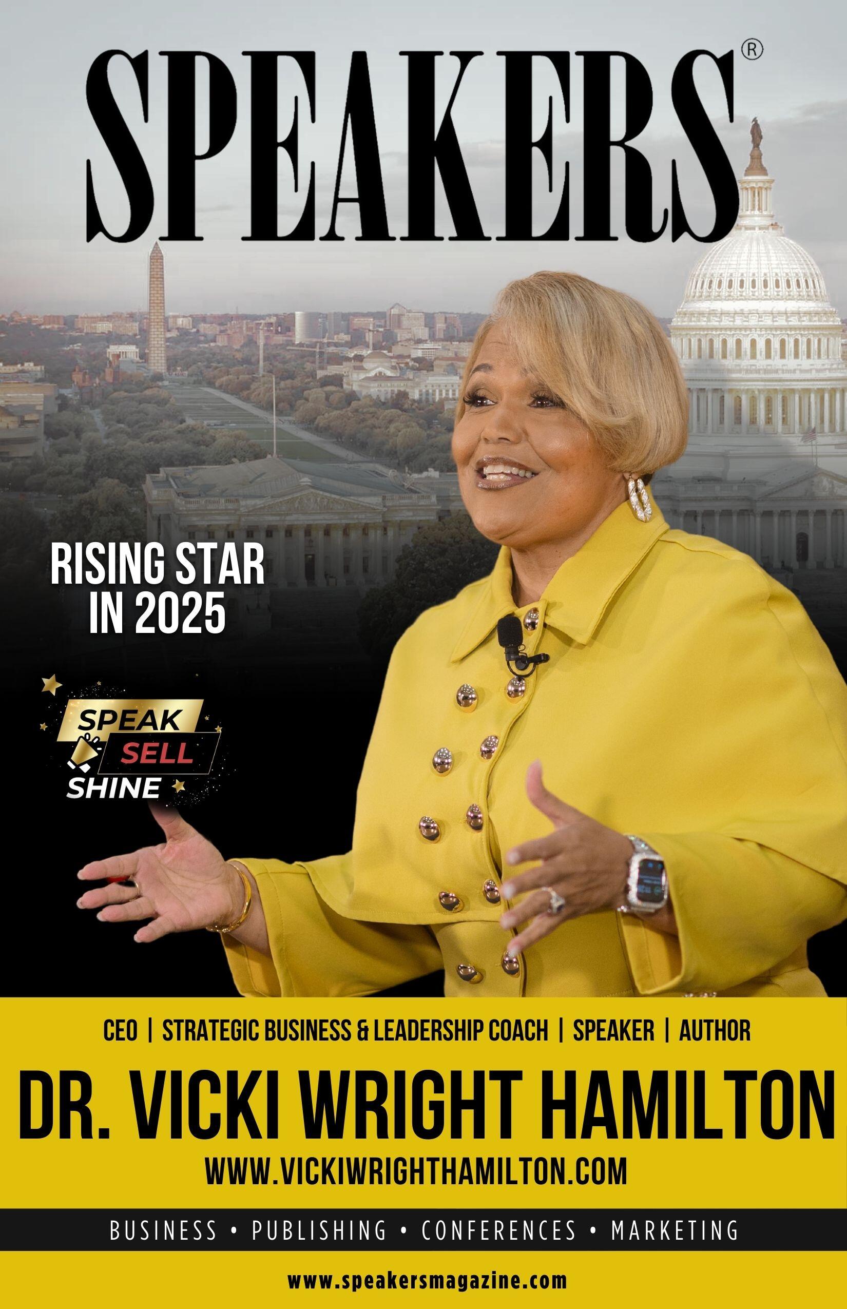 Dr. Vicki Wright Hamilton – Rising Star in 2025 | Speakers Magazine