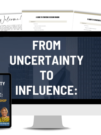 Executive Decision-Making Workshop flyer featuring Dr. Vicki Wright Hamilton